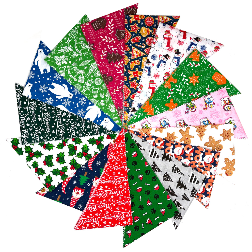 Christmas Tieback Bandanas