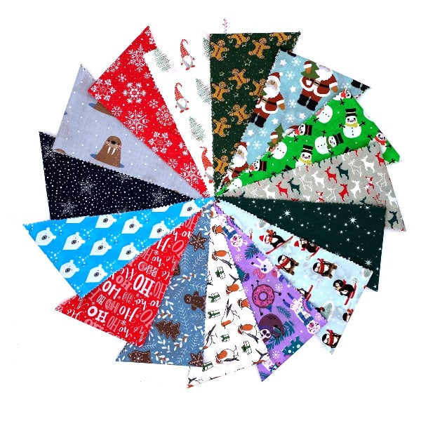 Christmas Tieback Bandanas