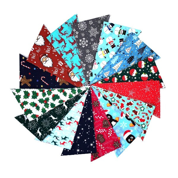 Christmas Tieback Bandanas