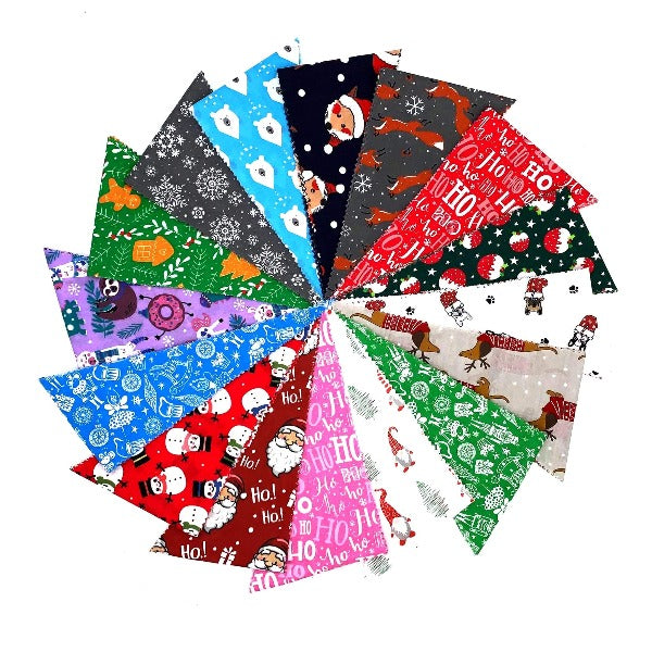 Christmas Tieback Bandanas
